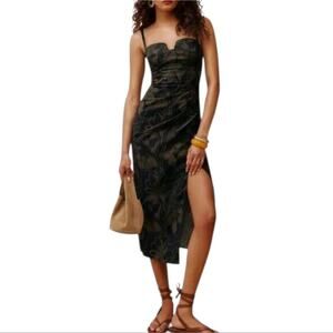 Reformation Alfred Floral Midi Dress